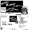 birthday 2 postcard